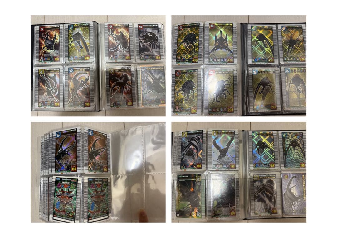 ☆*☆様 ムシキングカードコレクション　金28枚・銀42枚・銅220枚以上 その