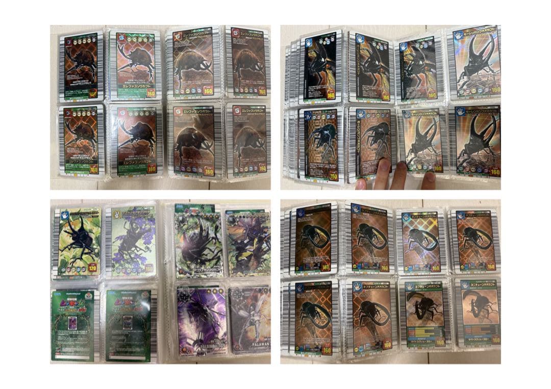 ☆*☆様 ムシキングカードコレクション　金28枚・銀42枚・銅220枚以上 その