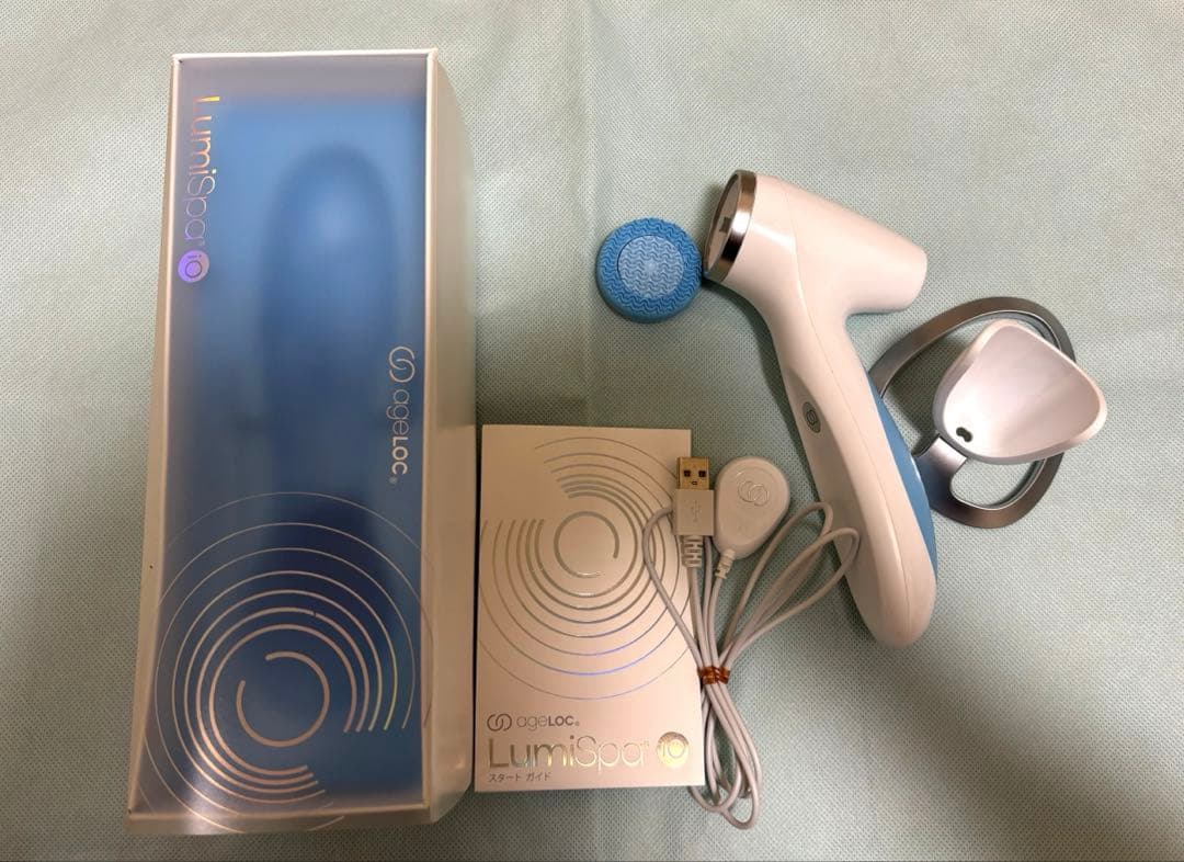 Lumispa 洗顔ブラシ ホワイト