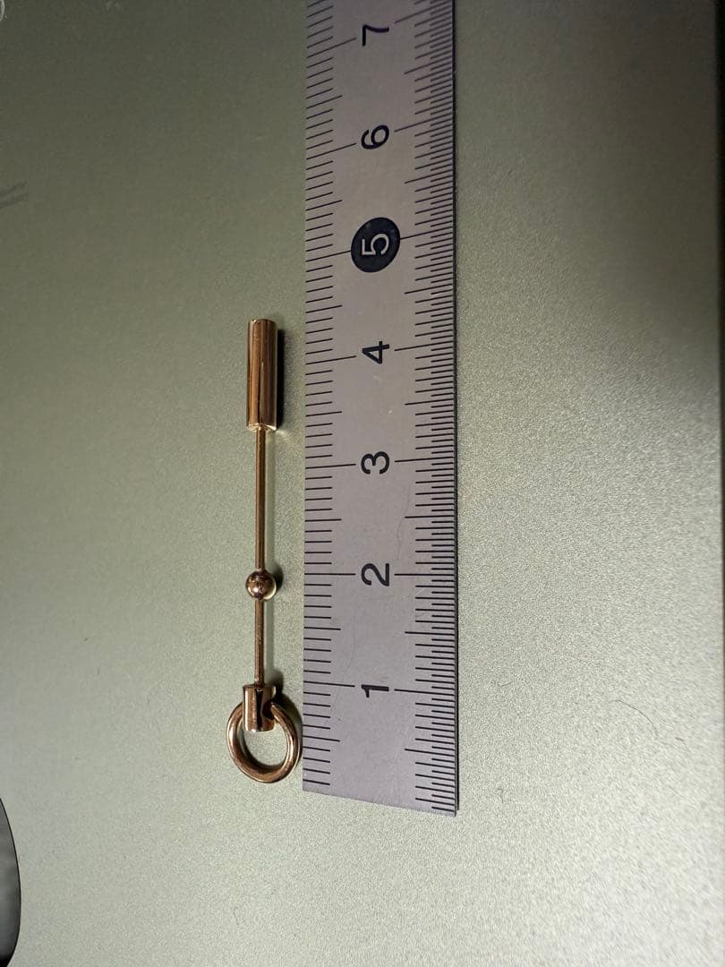 Hirotaka ドアノッカー　片耳ピアス（本体と丸パーツ）