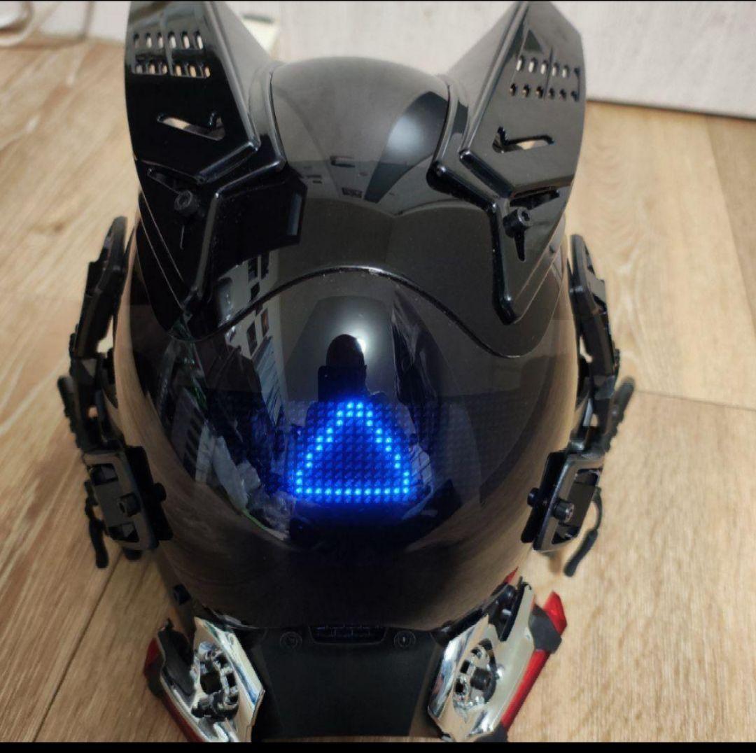 LEDディスプレイ点滅式式ミリタリーヘルメット