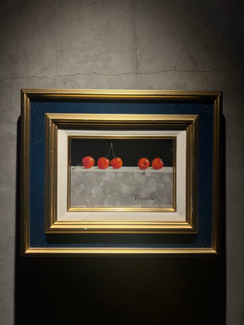 リアリズム　【静物画】　肉筆油彩画