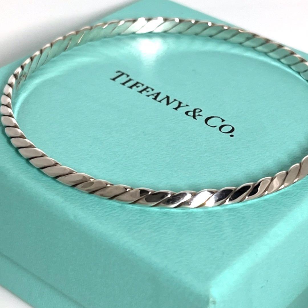 【ユーズド品】TIFFANY　Knife Edge Bangle　＊592