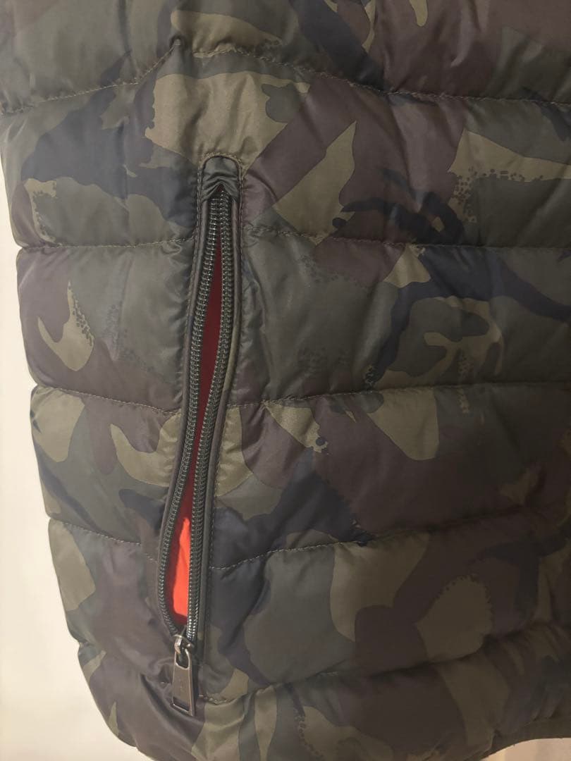 POLO ダウンベスト 迷彩 XL