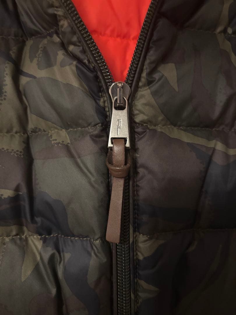 POLO ダウンベスト 迷彩 XL