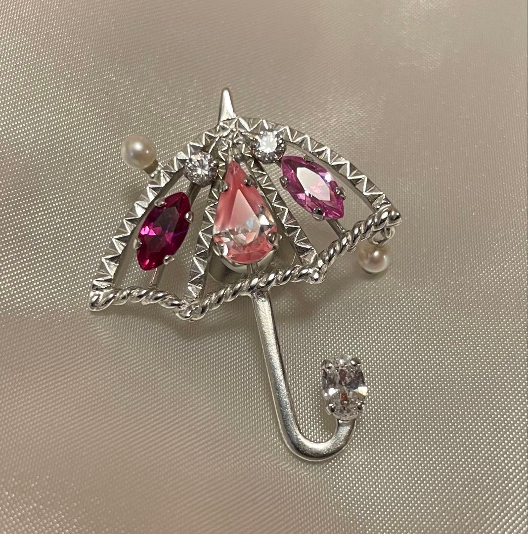 和光　WAKO プティ　コリエ　ピンブローチ　パラピュイ　ピンク