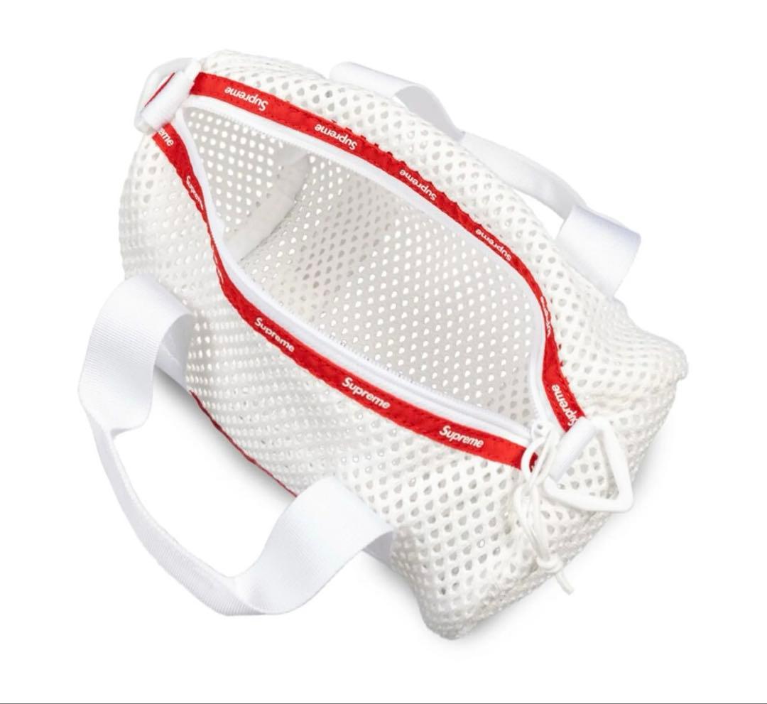 バッグ Supreme 23SS Mesh Mini Duffle Bag White