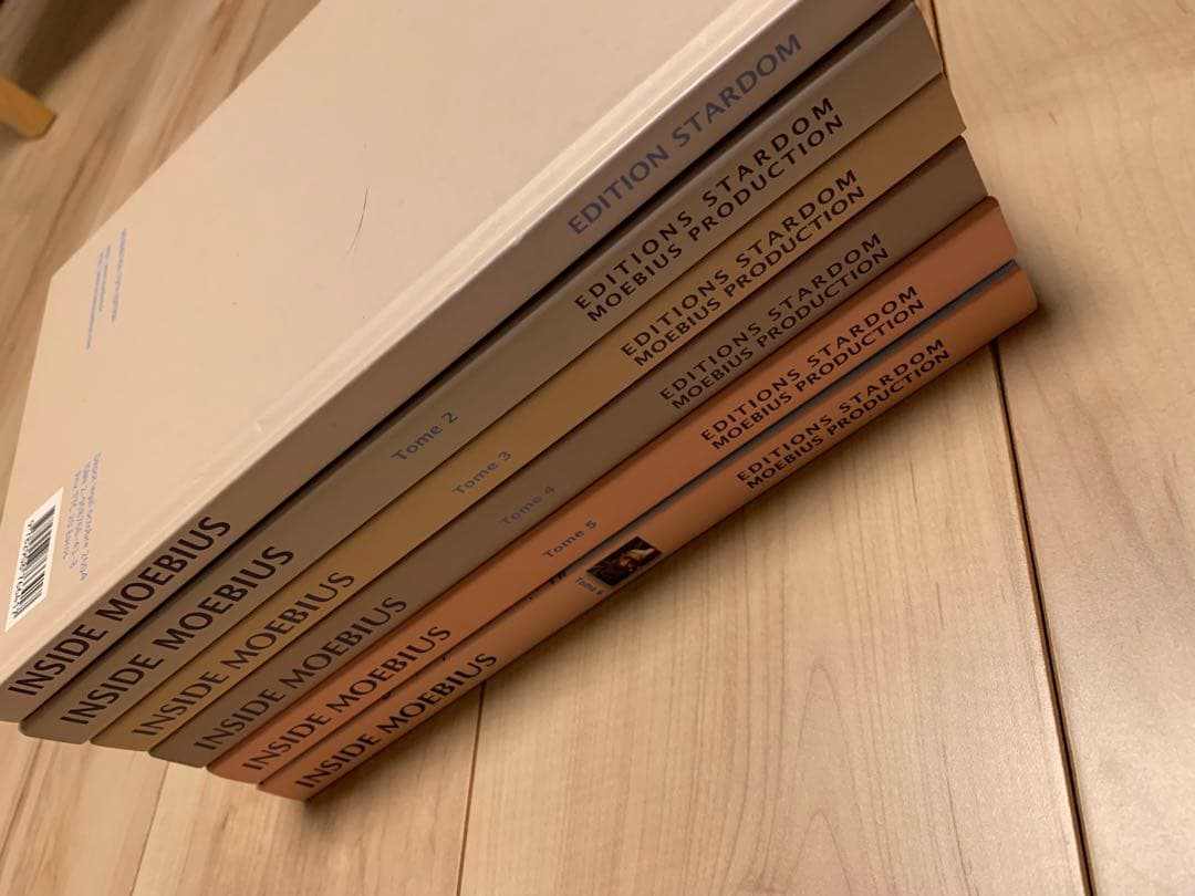 ★INSIDE MOEBIUS tome1-tome6 セット メビウス