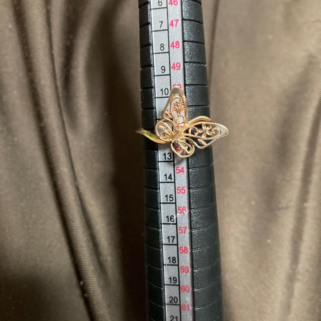 スタージュエリーstarjewelryk10バタフライリング指輪