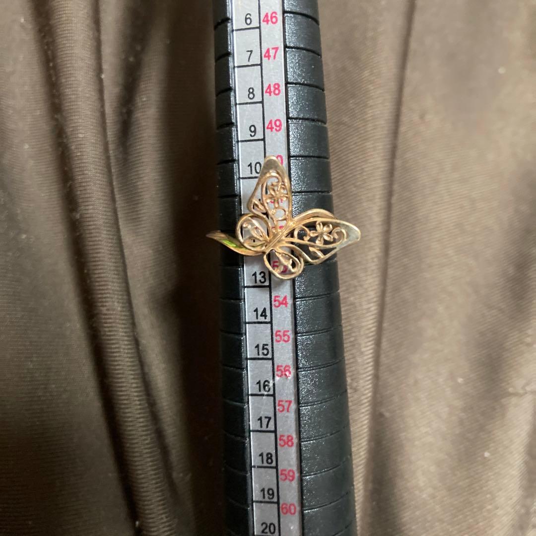 スタージュエリーstarjewelryk10バタフライリング指輪