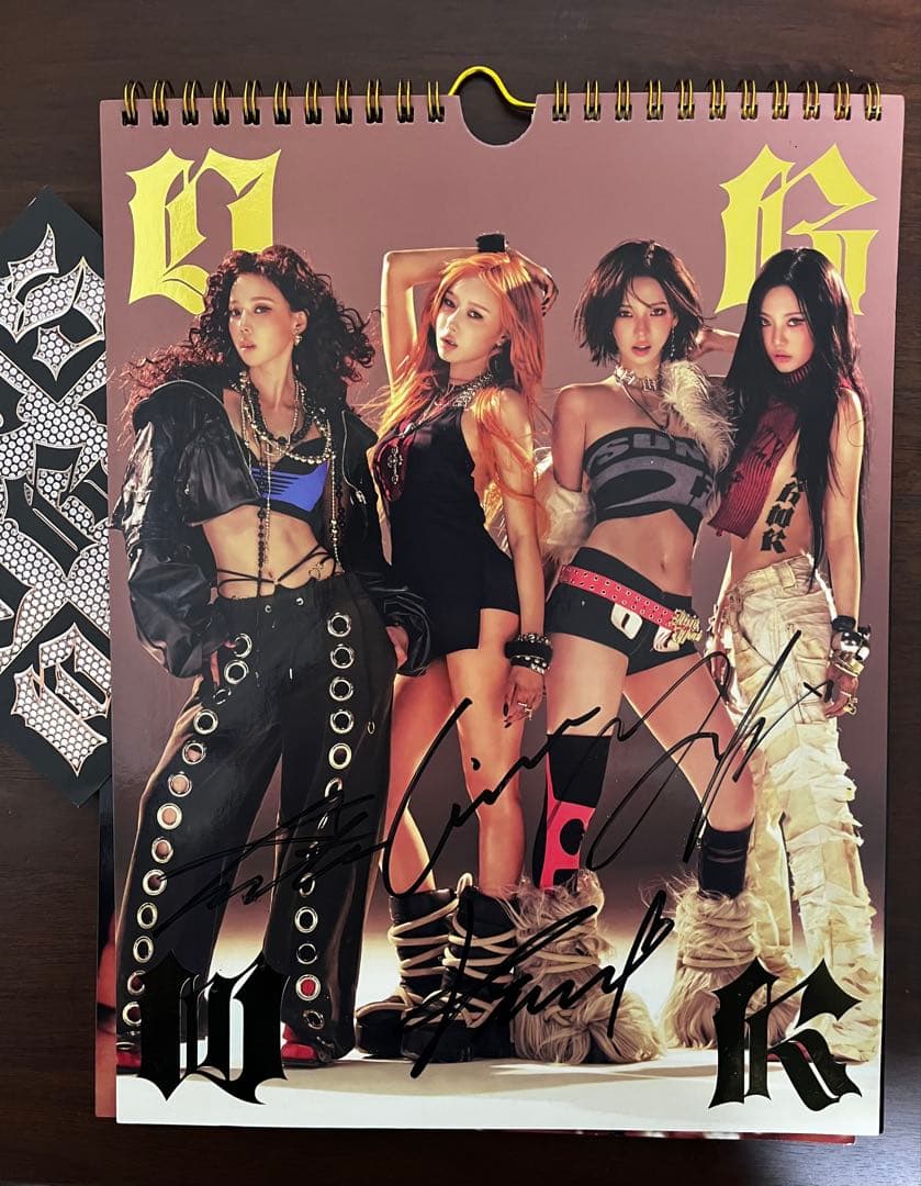 aespa サイン入り Dirty Worker ver.CD