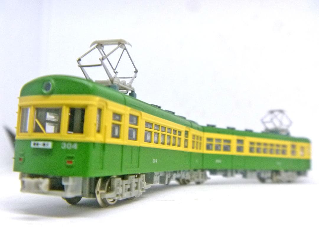 Nゲージ　江ノ島電鉄300形 304F 1灯型 M車(MODEMO)