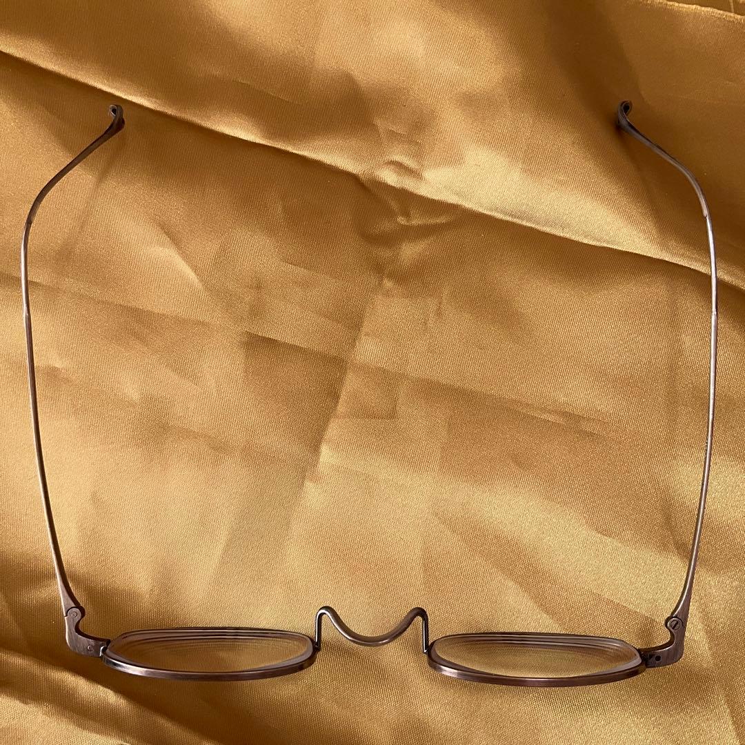 井戸多美男　アンティークゴールド　手造　金子眼鏡　一山