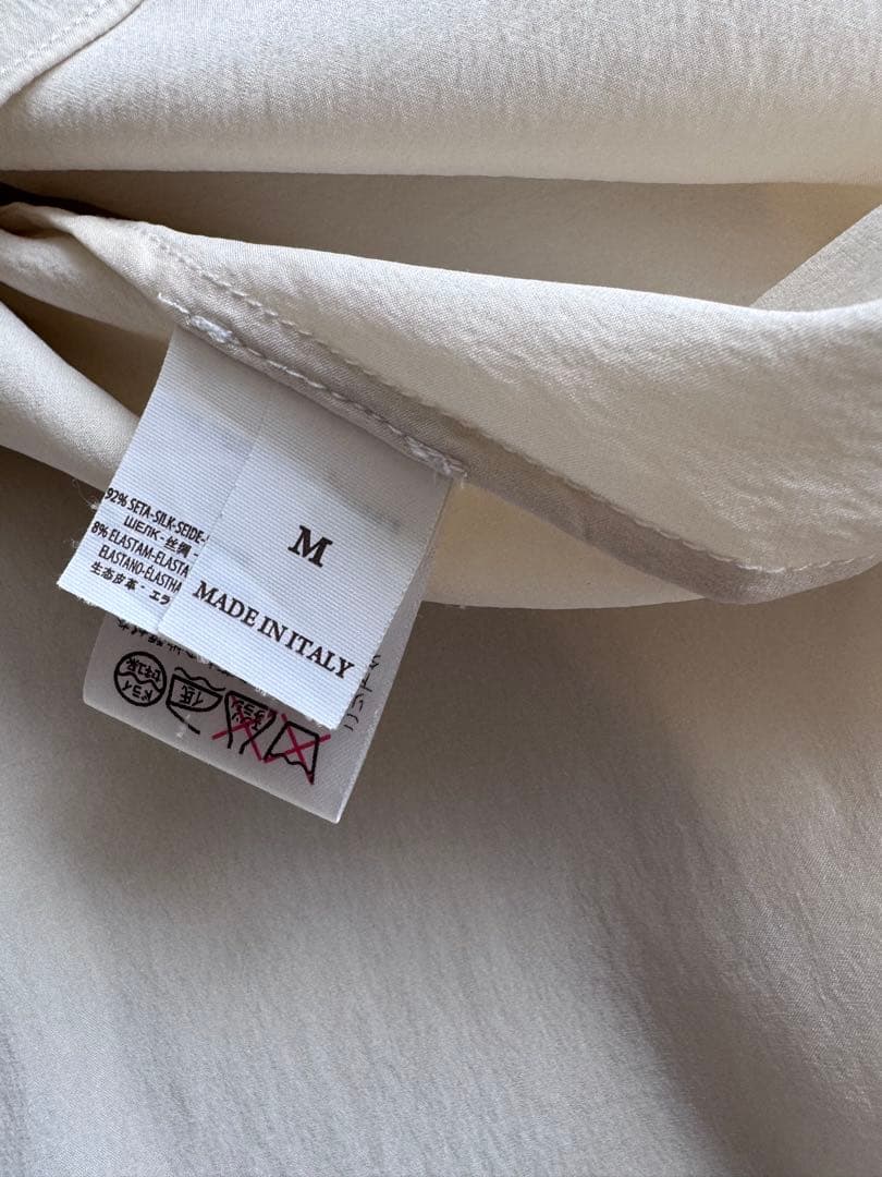 BRUNELLO CUCINELLI シルク長袖ブラウス