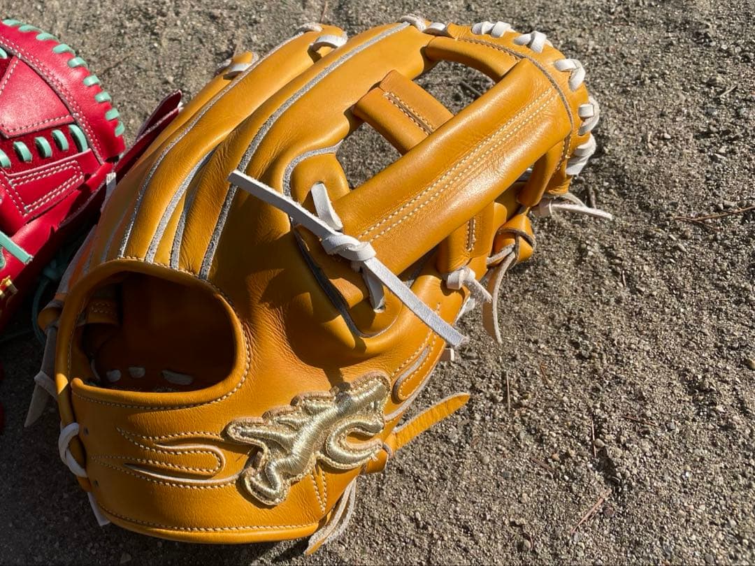 タ*ィ様 ryu グローブ　キップレザー　グラブ　野球　内野用　硬式用　超希少