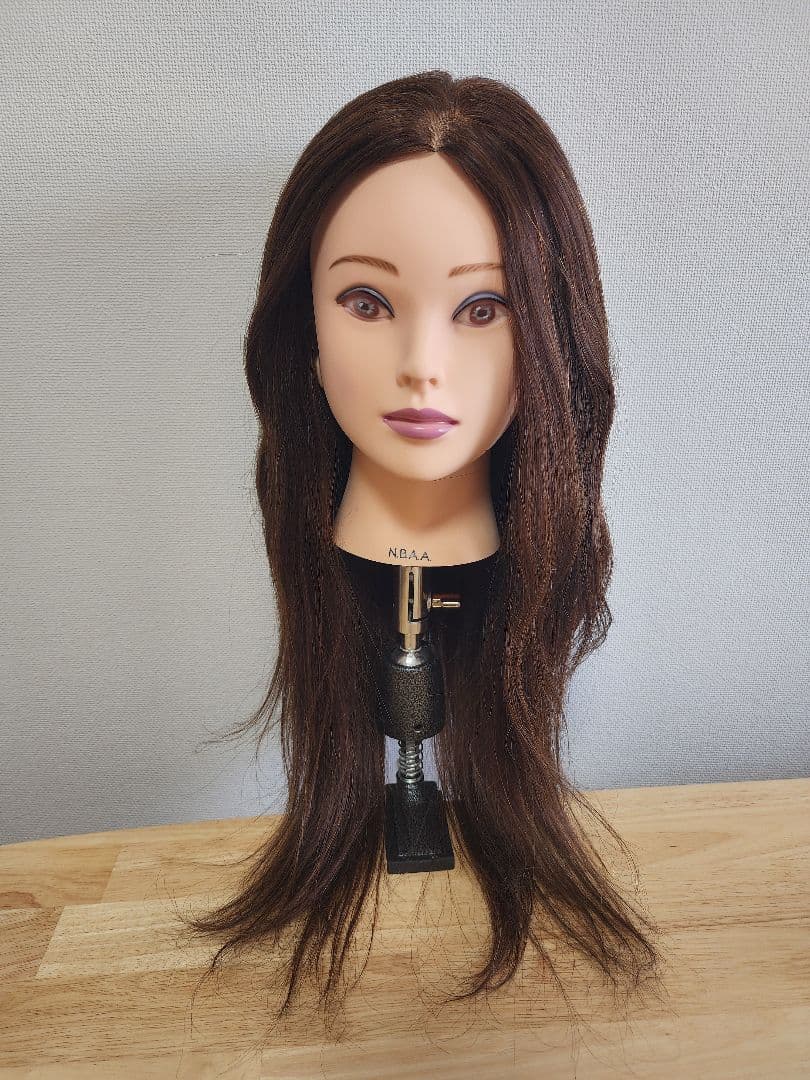 ヘアセット練習セット(ウィッグ・クランプ・ゴム・ピン)