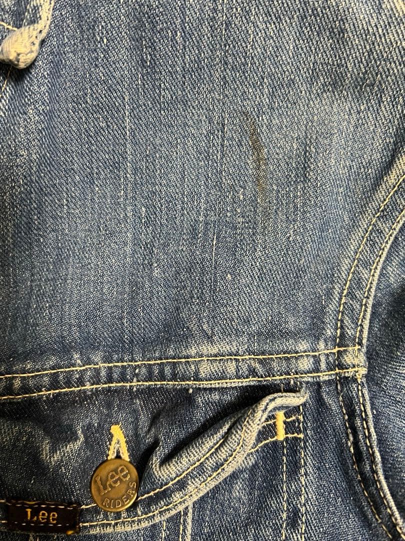 d*7様 vintage Lee 赤タグ 50s 1950's 後期 101-j