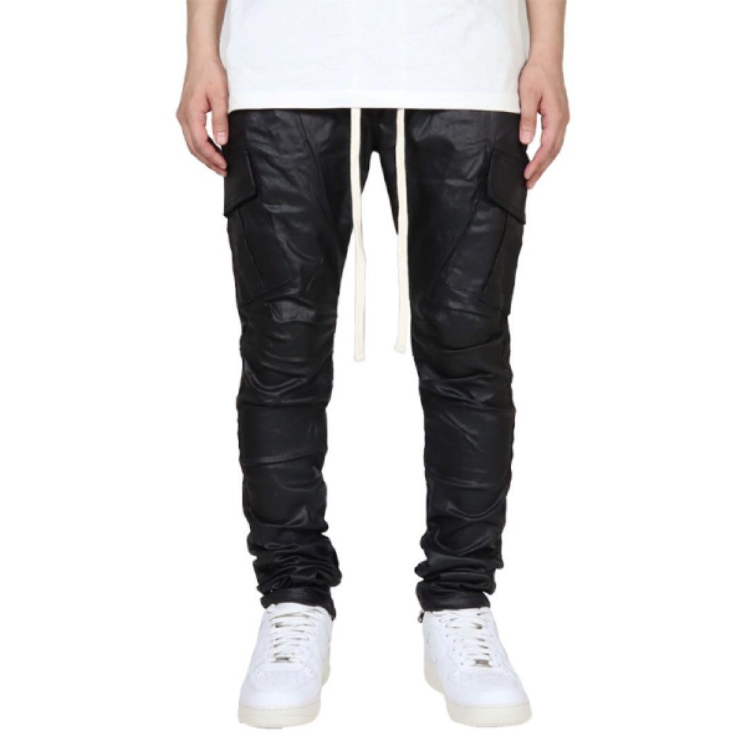 mnml CARGO DRAWCORD PANTS カーゴパンツ 黒 超美品‼️