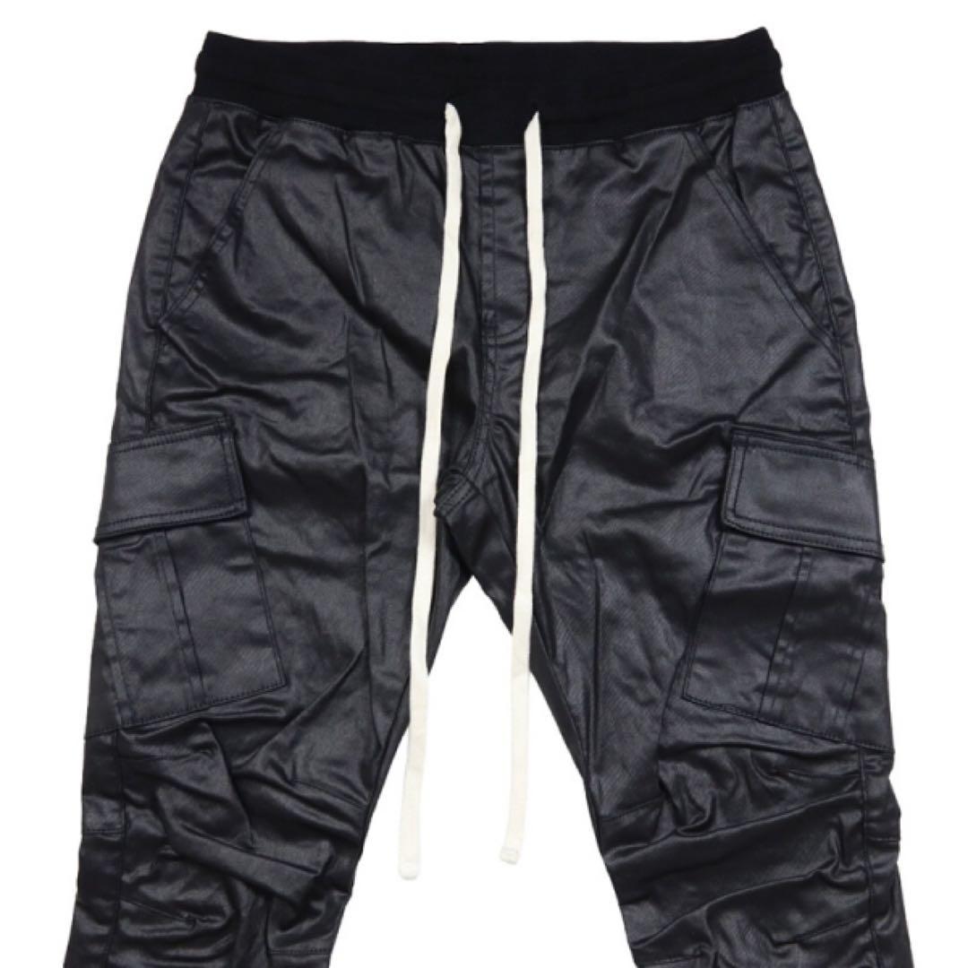 mnml CARGO DRAWCORD PANTS カーゴパンツ 黒 超美品‼️