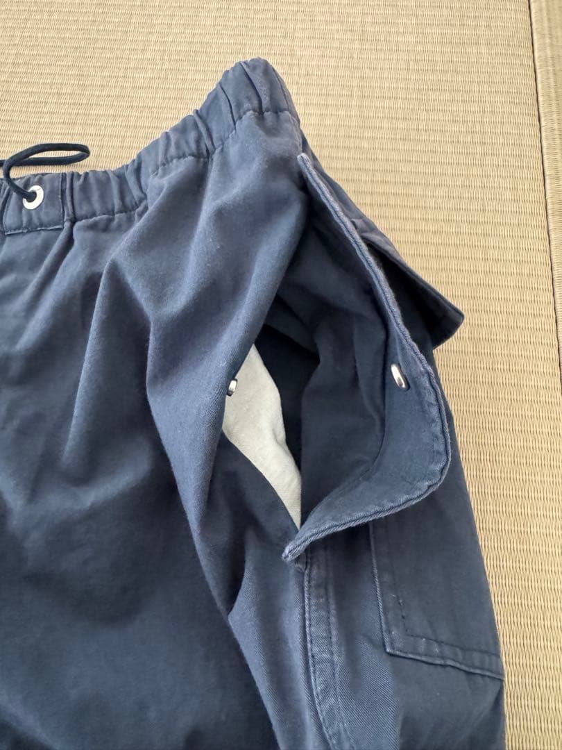 THE SHISHIKUI パラシュートパンツ（ネイビー）