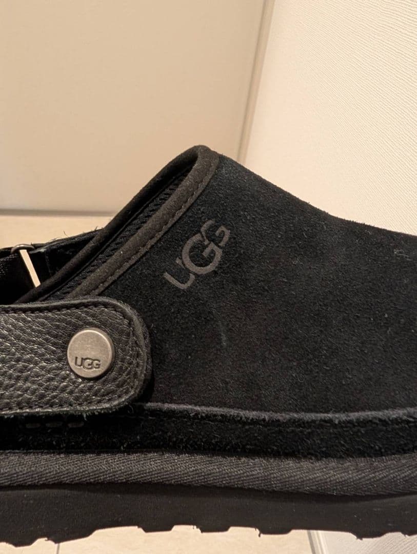 メンズ　UGG ブラック サボ　27cm