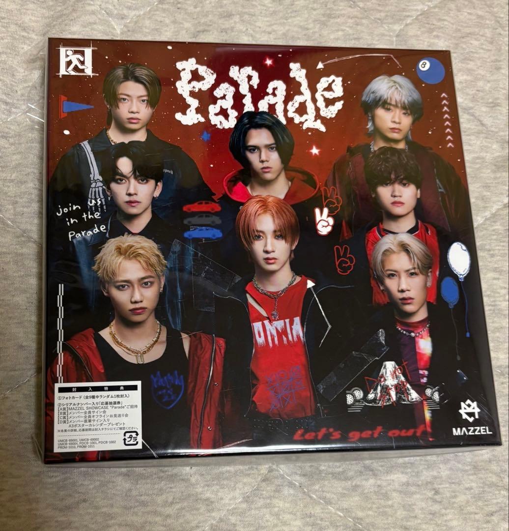 MAZZEL Parade MUZEUM盤 FC限定盤 CD+2DVD