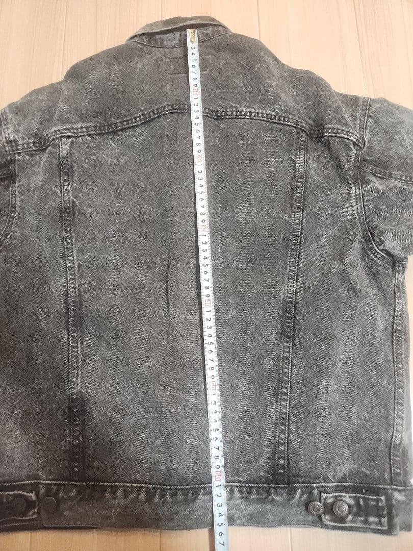 80's Levi's 70507-0253 ブラックデニムジャケット USA製