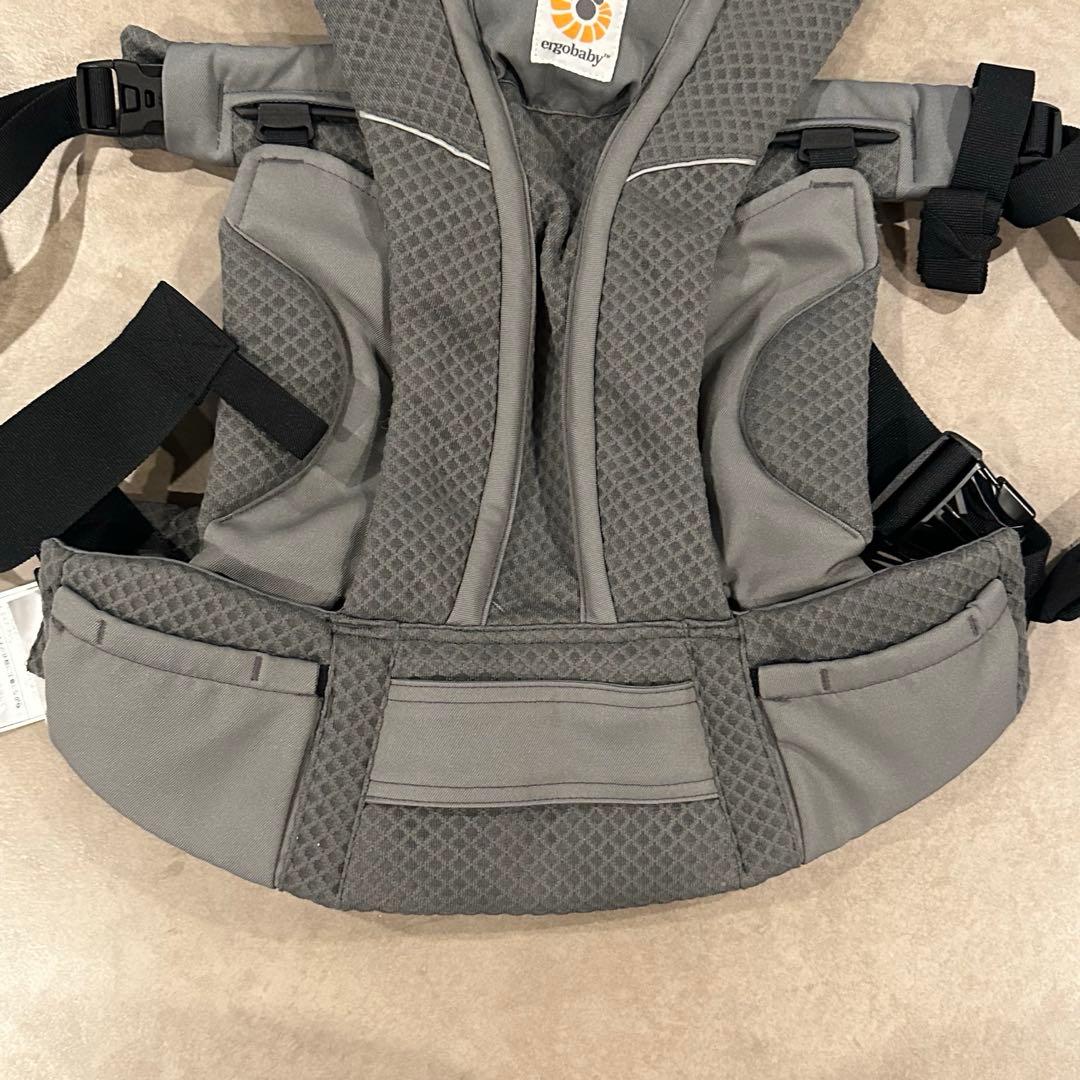 は*る様 【極美品】ergobaby OMNI breeze グレー ポーチ カ