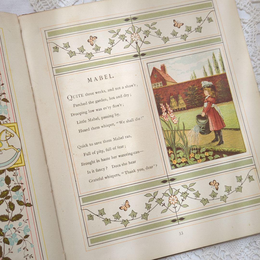 チャーリーオーダー アンティーク絵本 洋書古書 児童書 ヴィクトリアン