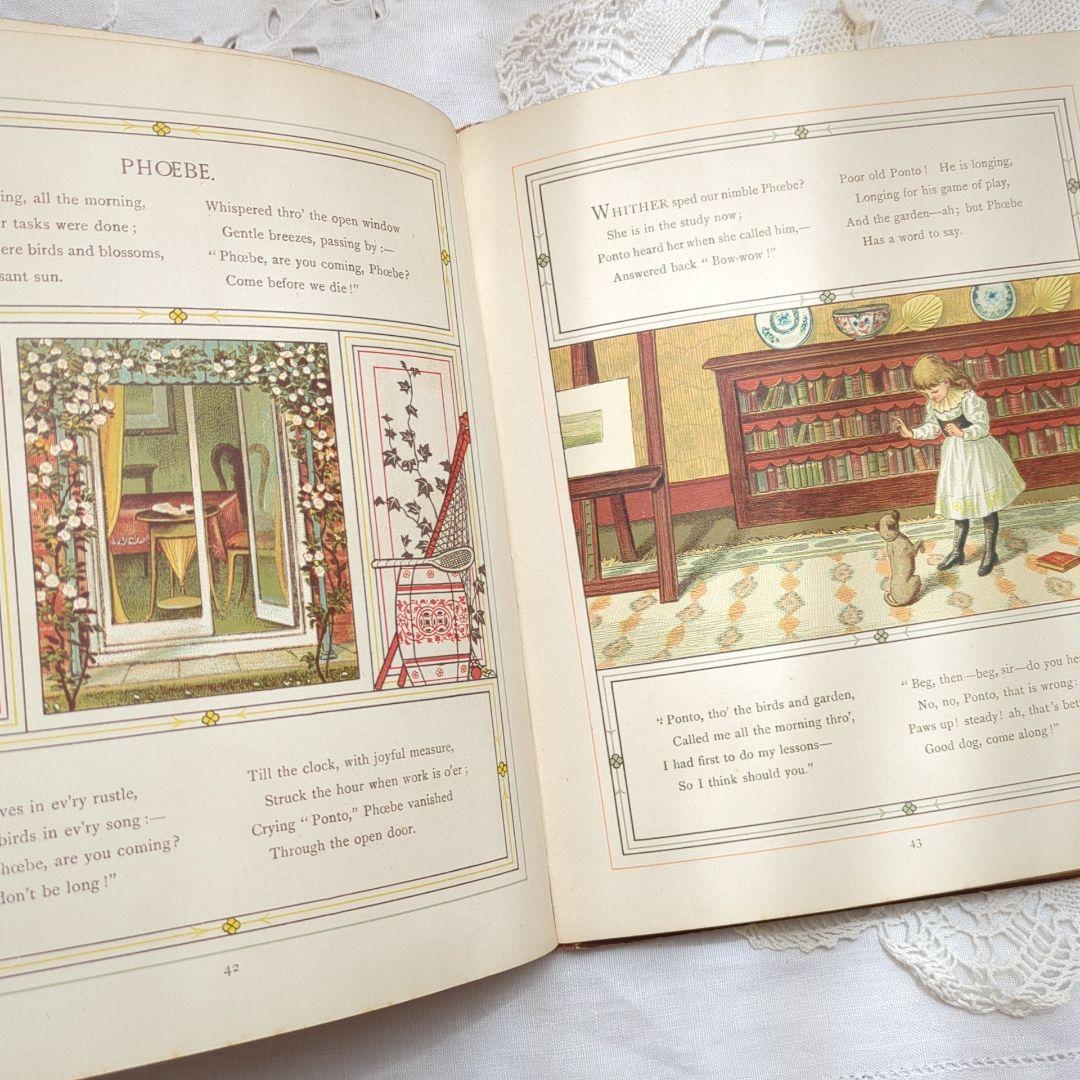 チャーリーオーダー アンティーク絵本 洋書古書 児童書 ヴィクトリアン