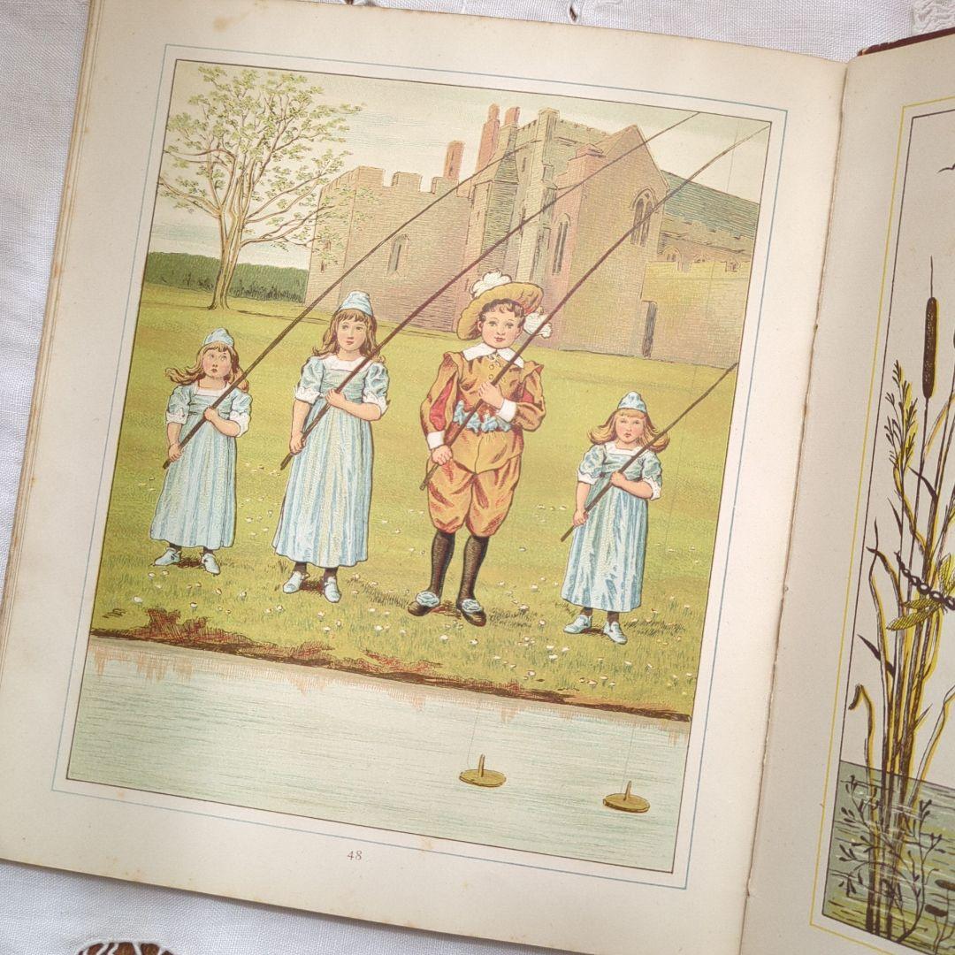 チャーリーオーダー アンティーク絵本 洋書古書 児童書 ヴィクトリアン