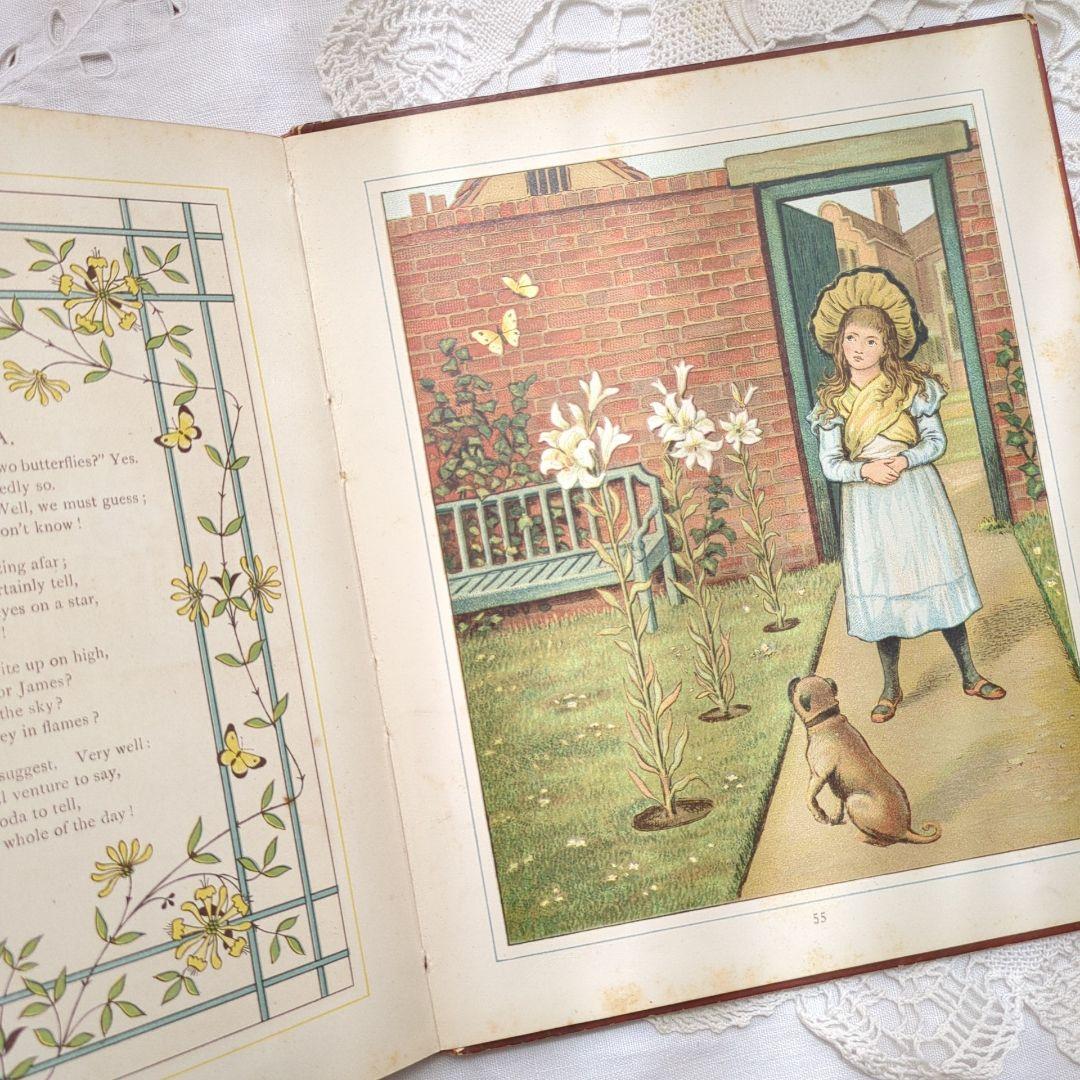 チャーリーオーダー アンティーク絵本 洋書古書 児童書 ヴィクトリアン