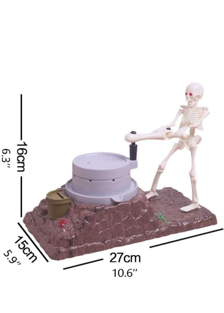 新品 ホラーバンク スカル 貯金箱 骸骨 ガイコツ ハロウィン ドクロ
