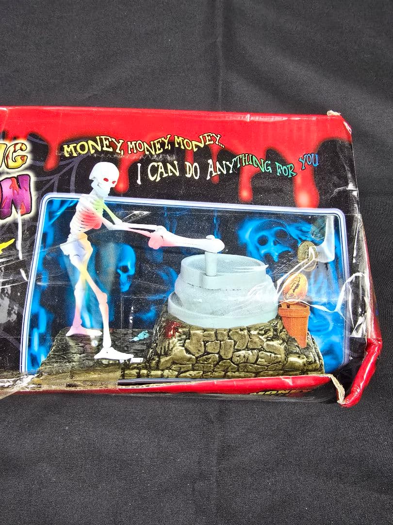 新品 ホラーバンク スカル 貯金箱 骸骨 ガイコツ ハロウィン ドクロ