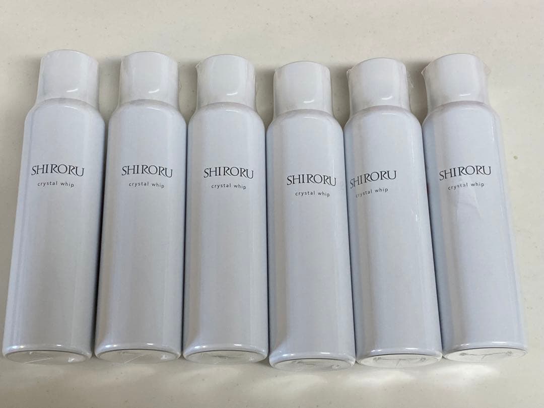 SHIRORU クリスタルホイップ 未使用6本