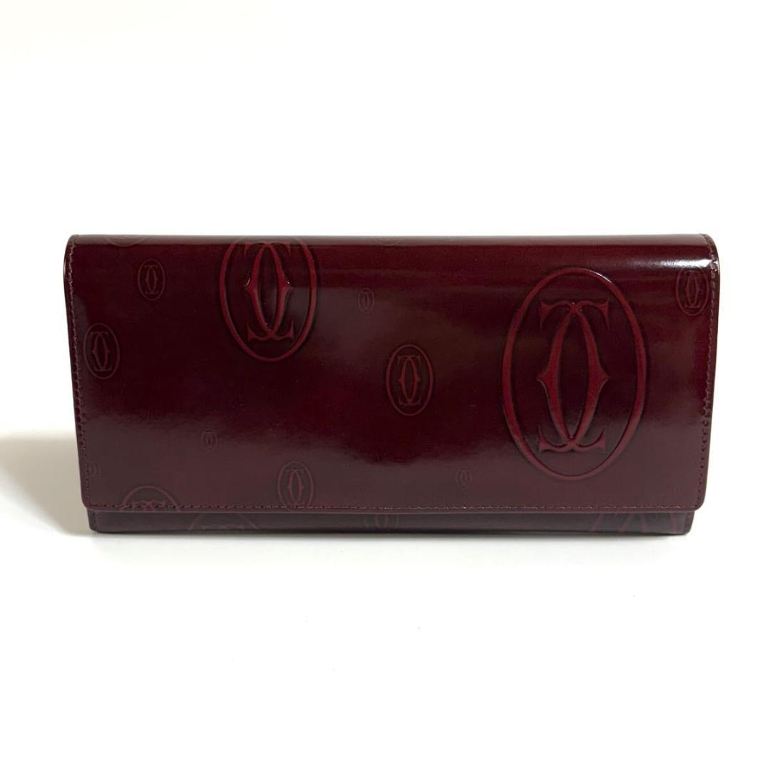 【極美品】Cartier ハッピーバースデー 長財布 フランス製 元箱付