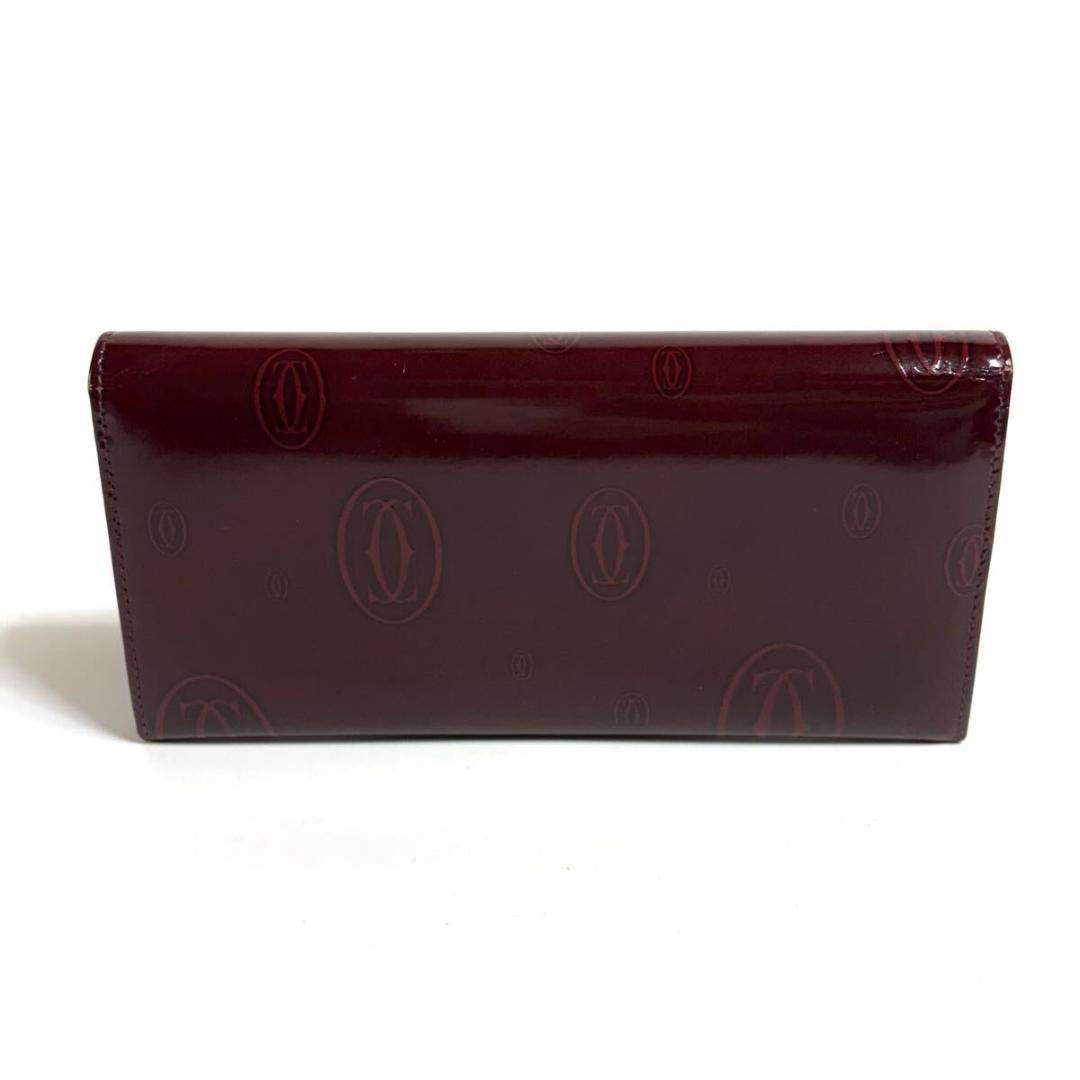【極美品】Cartier ハッピーバースデー 長財布 フランス製 元箱付