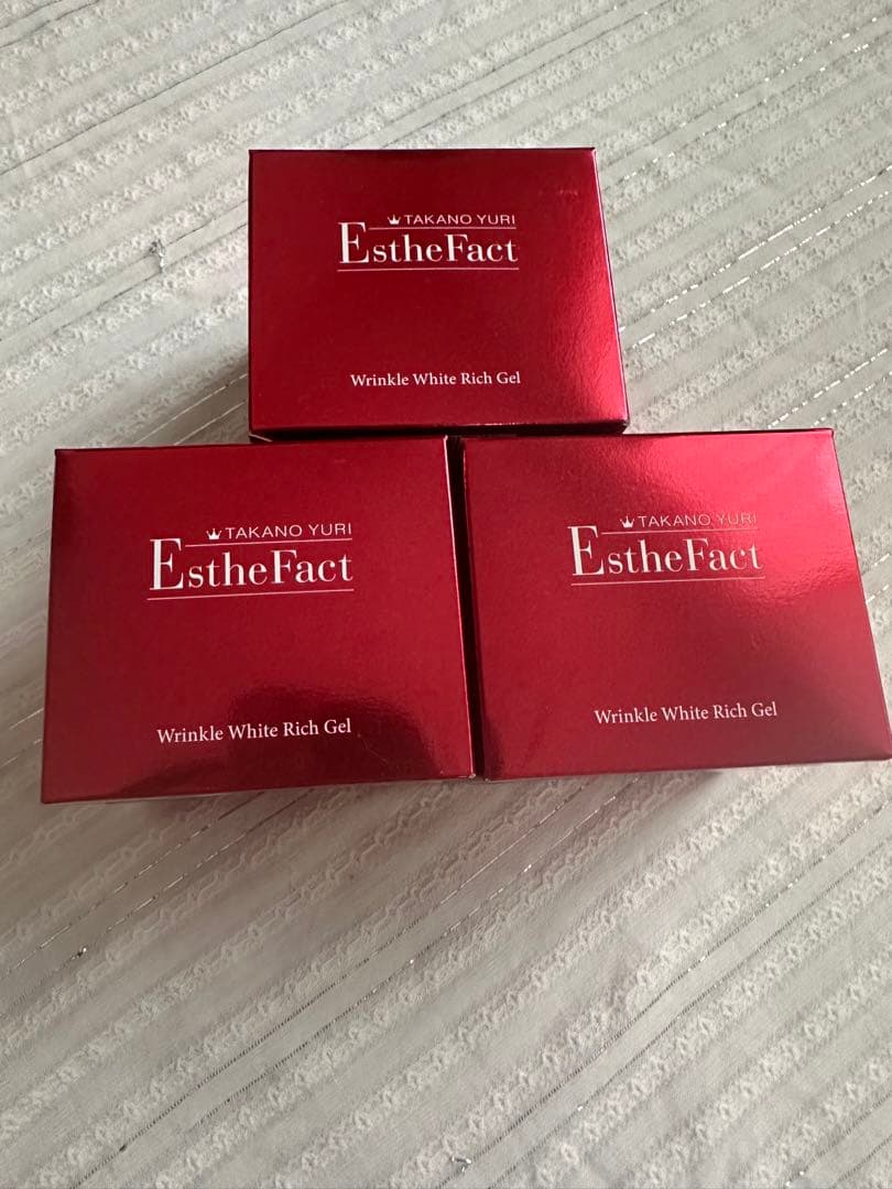 エステファクト　リンクルホワイトリッチジェル　50g 3箱セット