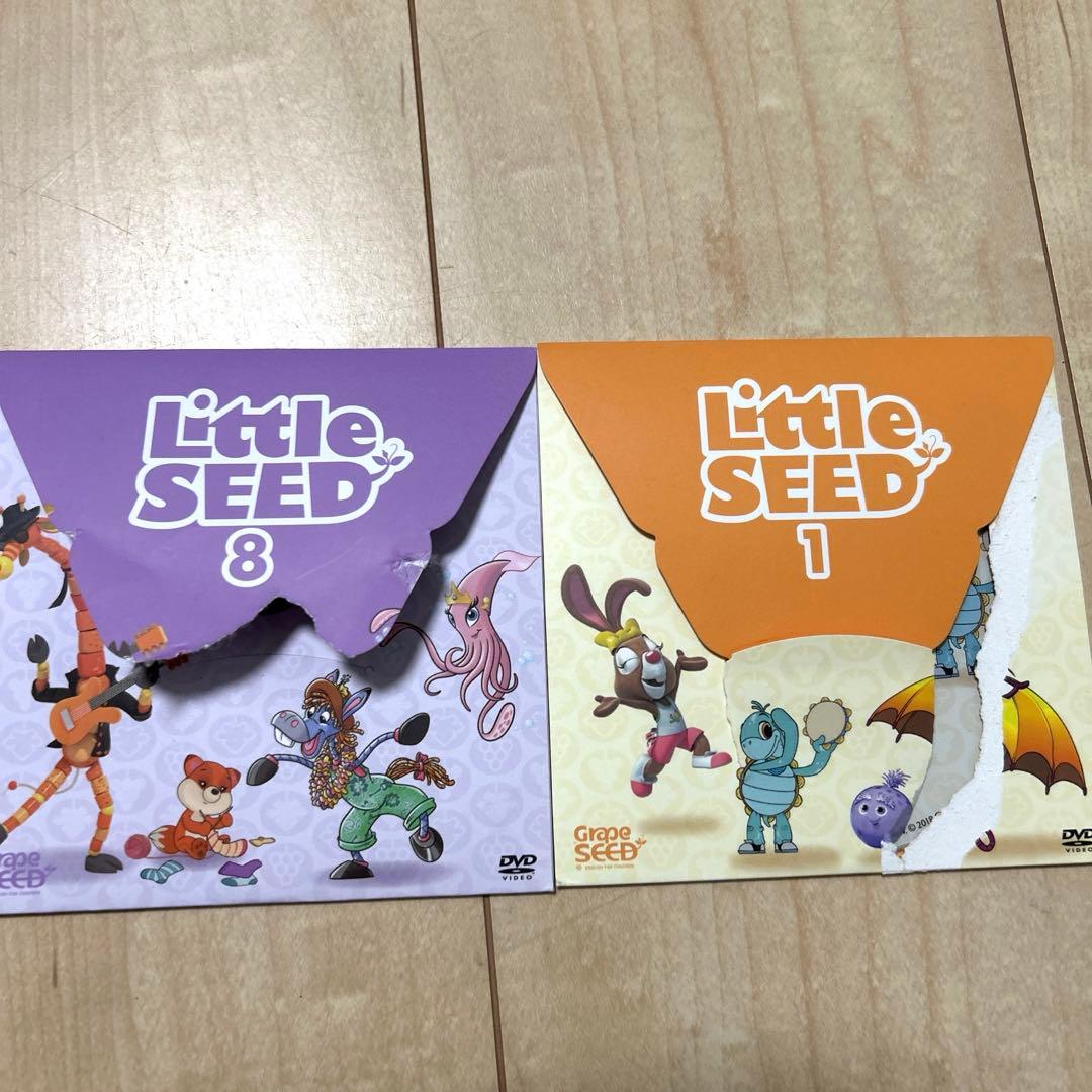LittleSEED リトルシード 1~8 絵本&DVD 全8巻 フルセット