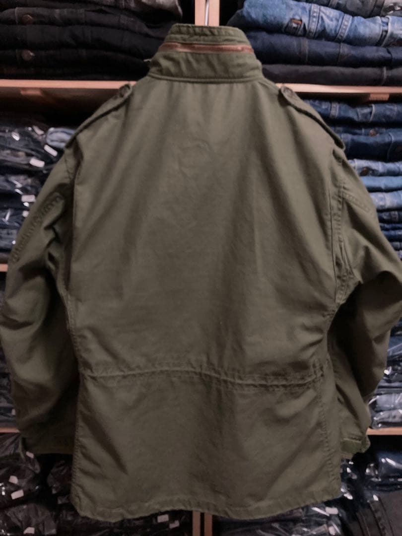 70s US.ARMY M-65 グレーライナー Large Short