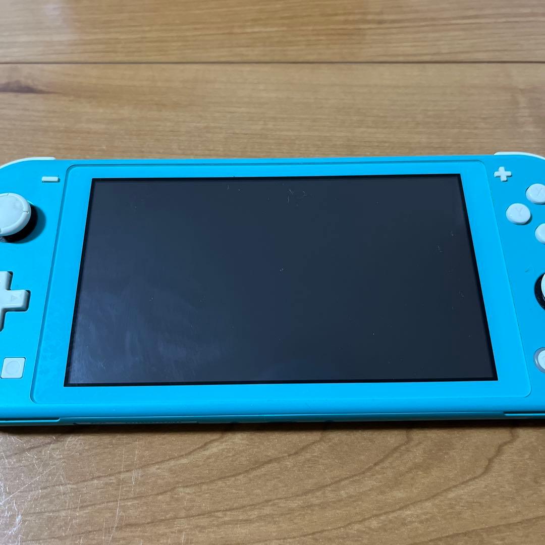 任天堂 スイッチライト本体 ターコイズ 色 ジャンク品