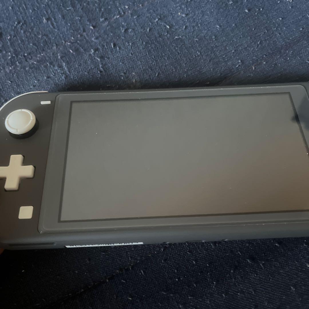 Nintendo Switch Lite グレー 本体　箱　充電器