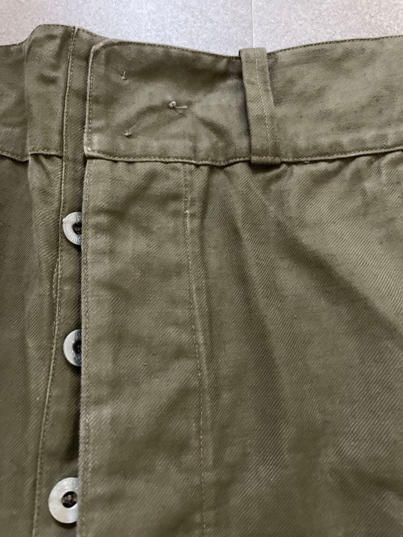 u*0様 フランス軍　ヴィンテージ　M47 パンツ　初期　　3メタルボタン　ユー