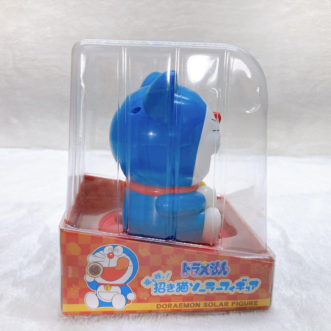 ✨未使用✨ドラえもん 福を呼ぶ招き猫 ソーラーフィギュア 青 猫型ロボット