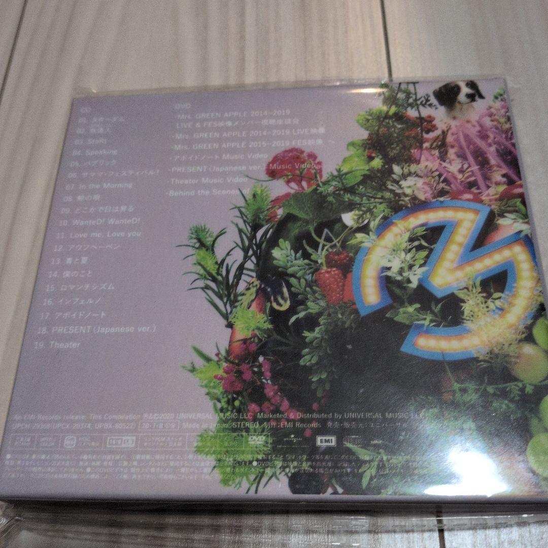 Mrs.GREEN APPLE『5』初回限定盤CD+DVDミセスグリーンアップル