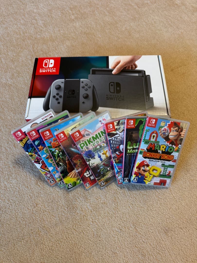 Nintendo switch+ソフト8種