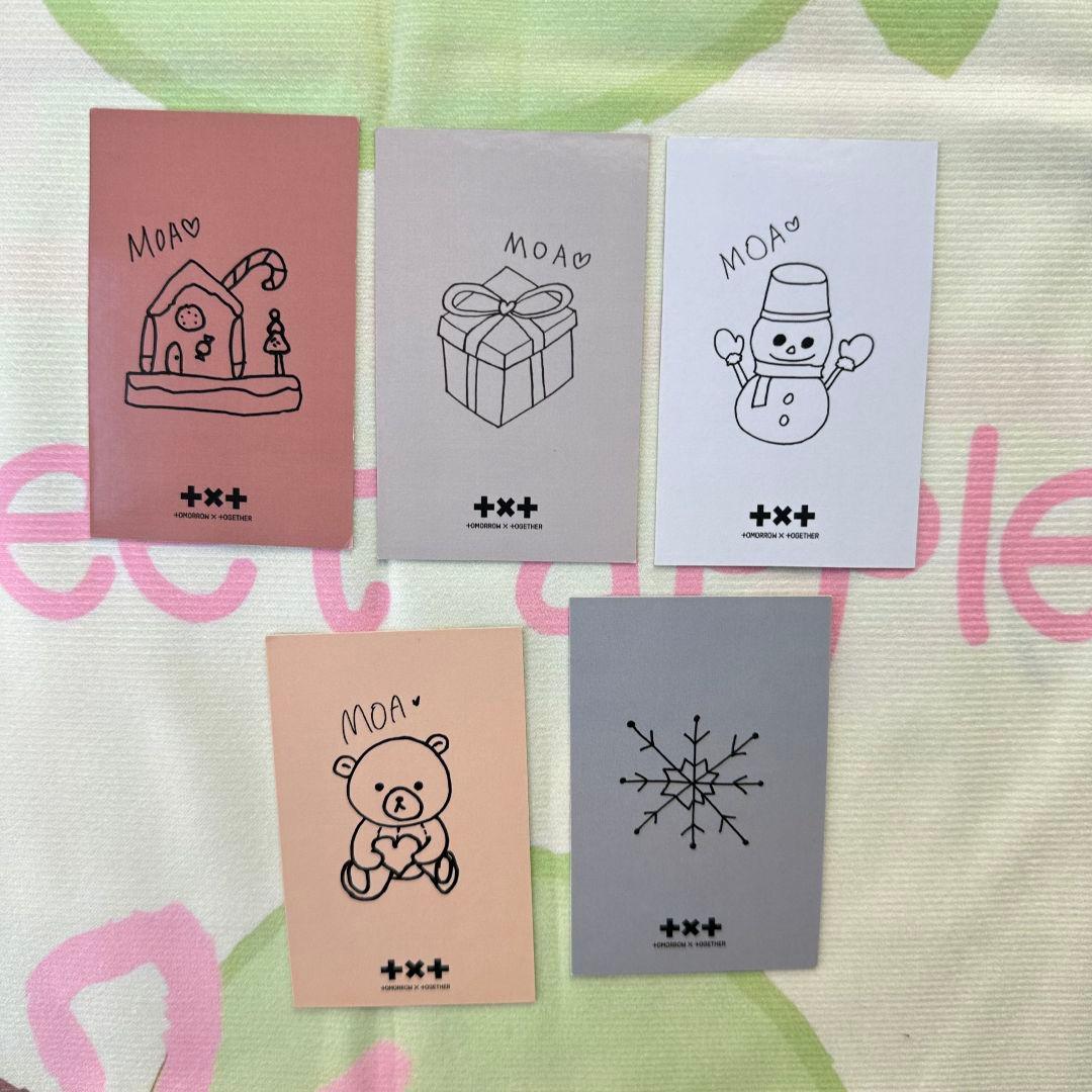 韓国 TXT SBS 歌謡大典 限定トレカ 5枚