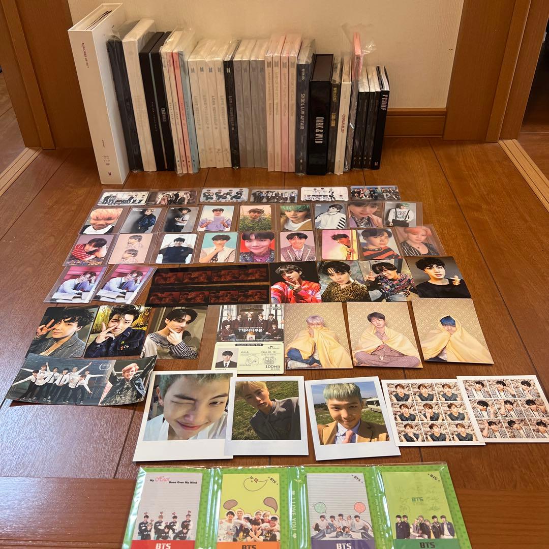 公式BTSアルバムやトレカまとめ売り