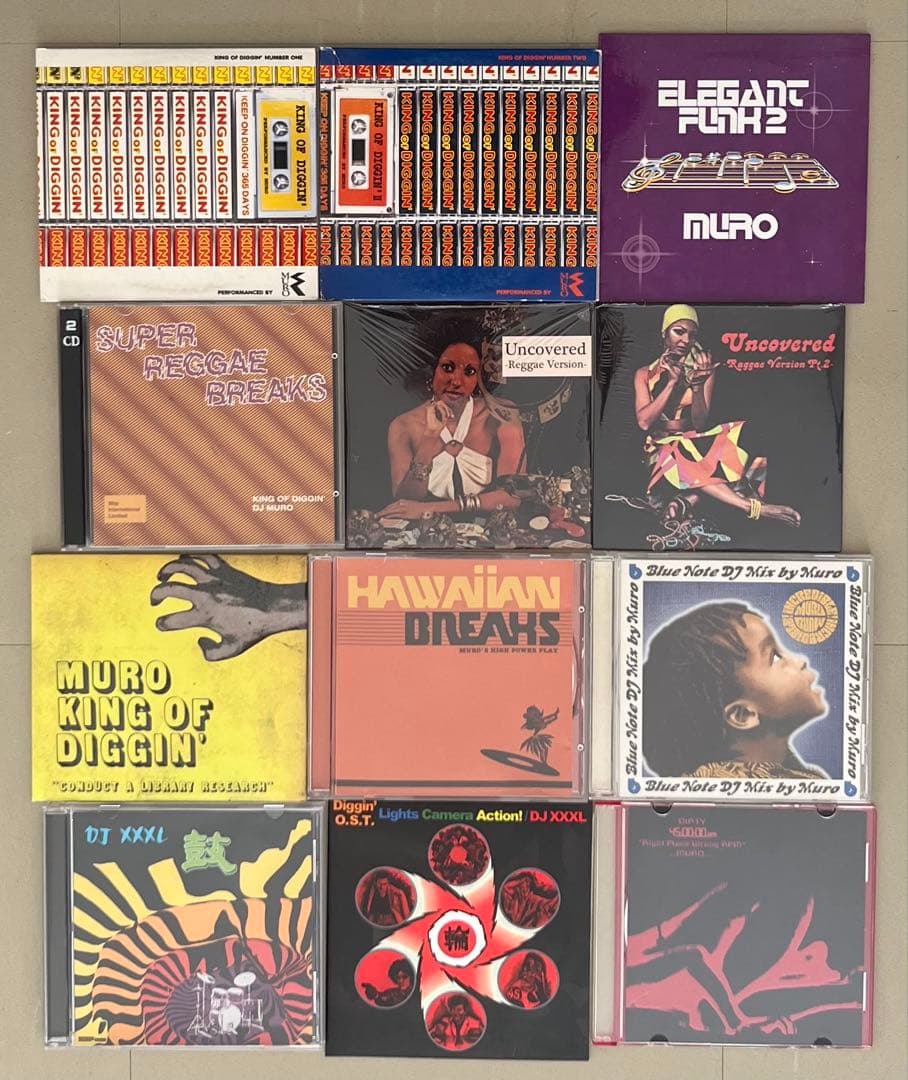 一枚あたり千円以下！オマケ付き MURO MIX CD 24枚セット