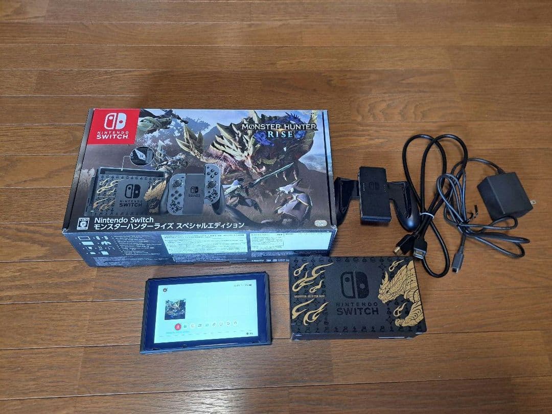 Switch モンスターハンターライズスペシャルエディション　ソフトあり